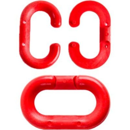 GEC Mr. Chain Heavy Duty Master Links, 2in, Red, 10 Pack 51705-10